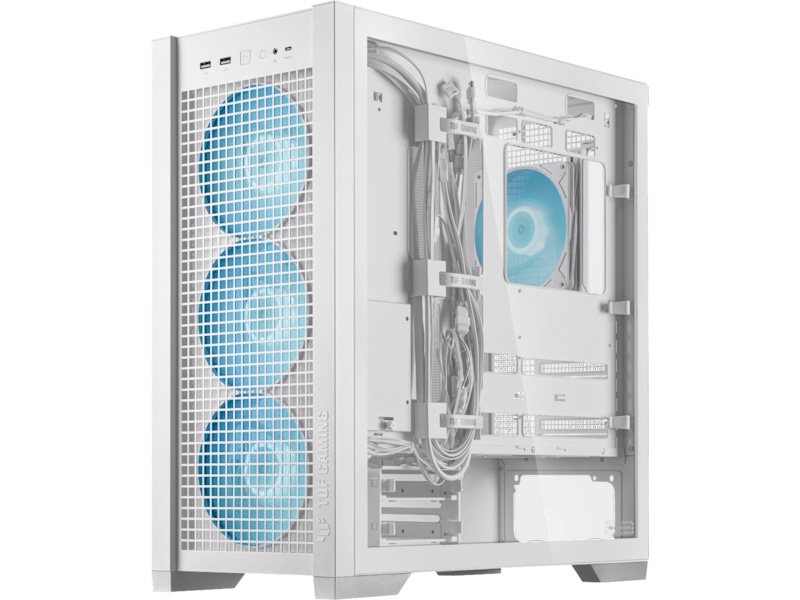 Asus TUF GAMING GT302 TG ARGB Mid Tower (vit) Midi tower