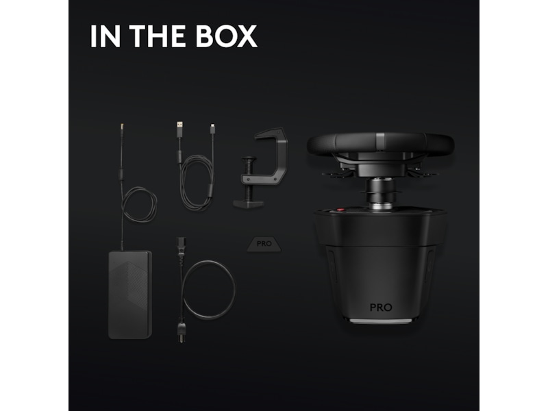 Logitech G PRO Racing Wheel PS/PC Ratt och pedaler