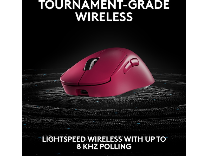 Logitech G Pro X Superlight 2 DEX trådlös gamingmus (rosa) -B-Grade Demo mus