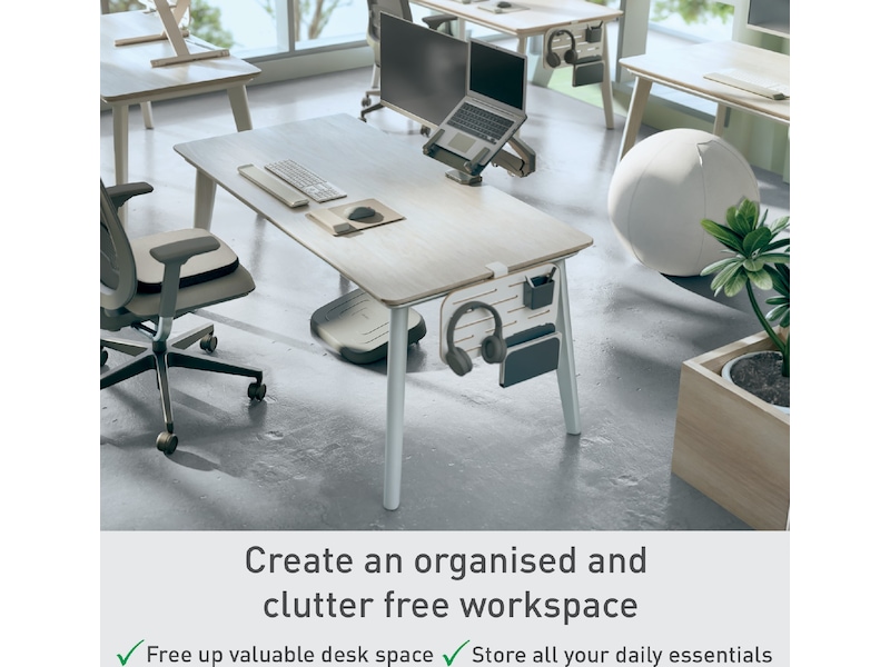 Leitz Ergo Förvaringstavla för skrivbord, Liten 42x25 cm Förvaring och organisation