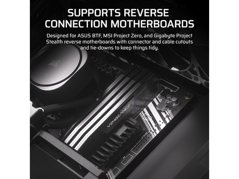 Corsair FRAME 4000D ARGB Mid-Tower (svart) Midi tower