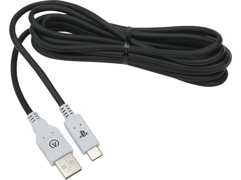 PowerA USB-C kabel för PS5 (svart/vit) USB-kablar