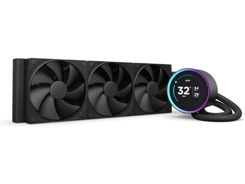 NZXT Kraken 360 Elite V2 2024 Kylare (svart) CPU - Vattenkylning