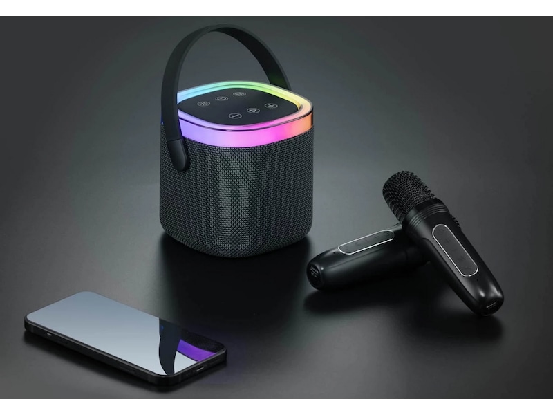 Andersson KEM-D3000 Bärbar karaokehögtalare med 2 mikrofoner Trådlös / Bluetooth högtalare