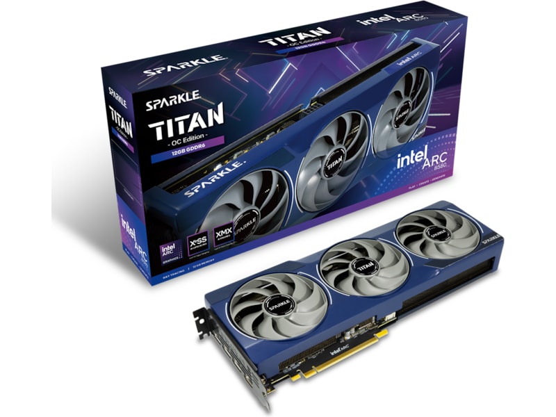 SPARKLE Intel Arc B580 TITAN OC Grafikkort