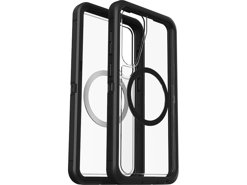 OtterBox Galaxy S25+ Defender XT skal (transparent/svart) Mobilskal