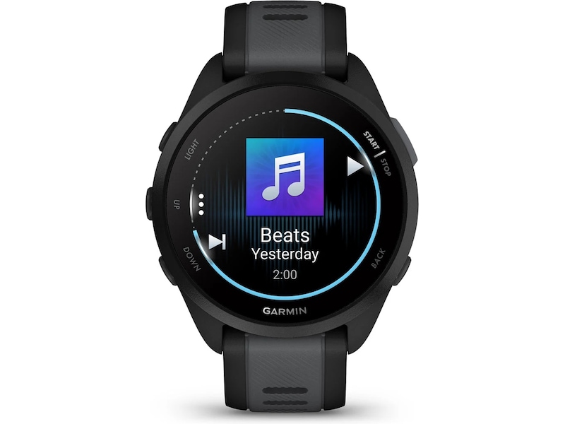 Garmin Forerunner 165 Music 43mm GPS (svart/skiffergrå) Smartwatches