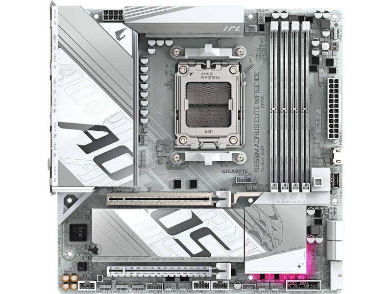 Gigabyte B850M Aorus Elite WF6E ICE Moderkort AMD Socket