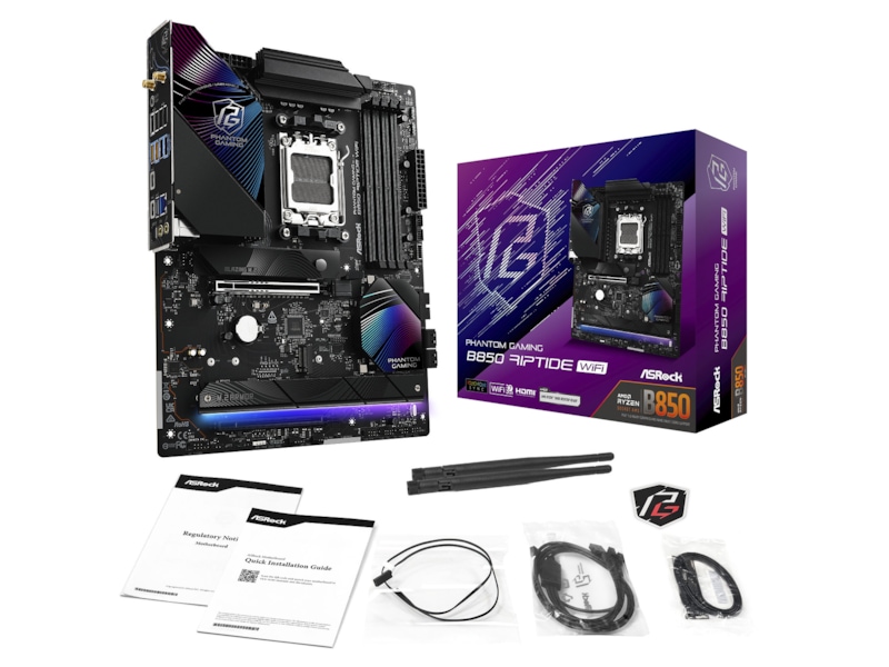 ASRock B850 Riptide WiFi Moderkort AMD Socket