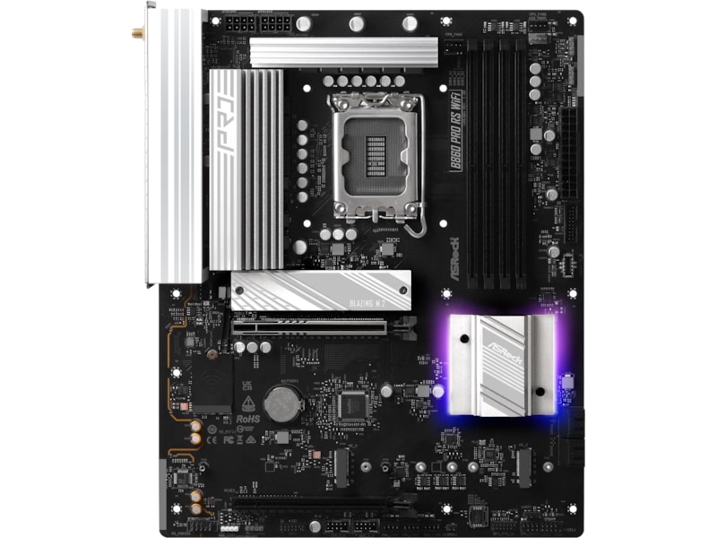 ASRock B860 Pro RS WiFi Moderkort Intel Socket