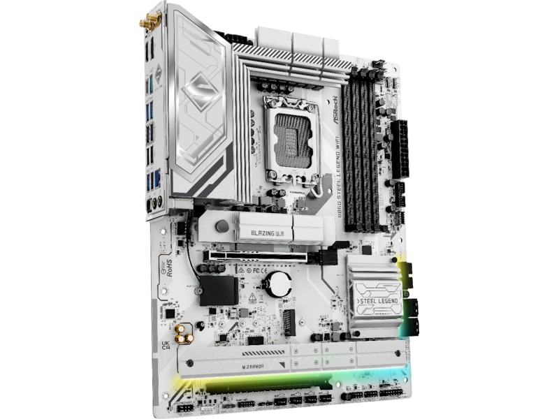 ASRock B860 Steel Legend WiFi Moderkort Intel Socket
