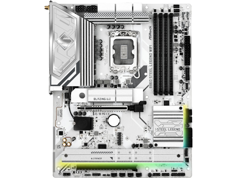 ASRock B860 Steel Legend WiFi Moderkort Intel Socket