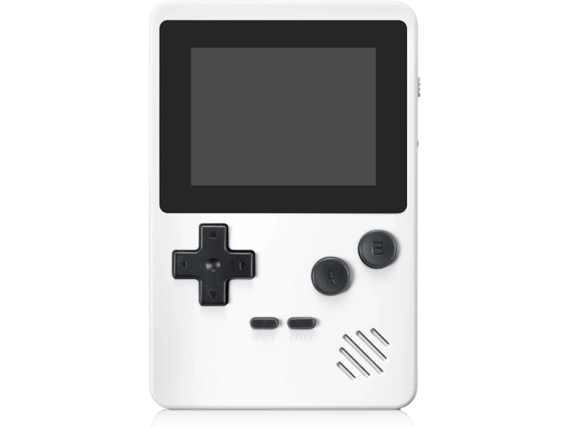 Gaming Tech CT-885 8-bit portabel spelkonsol (vit) Handhållna spelkonsoler