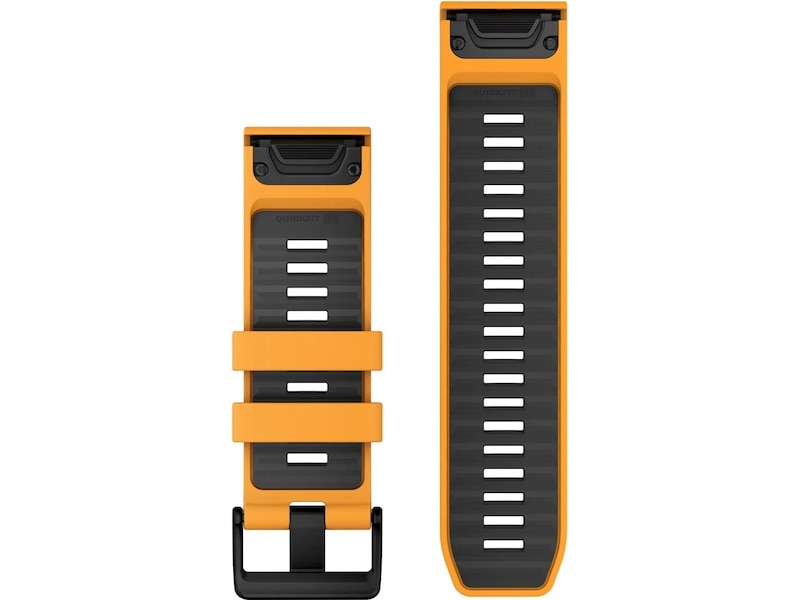 Garmin QuickFit Silikonarmband 26mm (orange/grafit) Armband