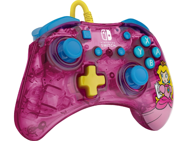 PDP Rock Candy Wired Controller - Peach Tillbehör till spelkonsoler