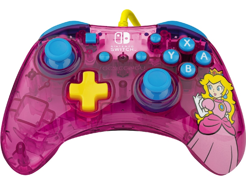 PDP Rock Candy Wired Controller - Peach Tillbehör till spelkonsoler