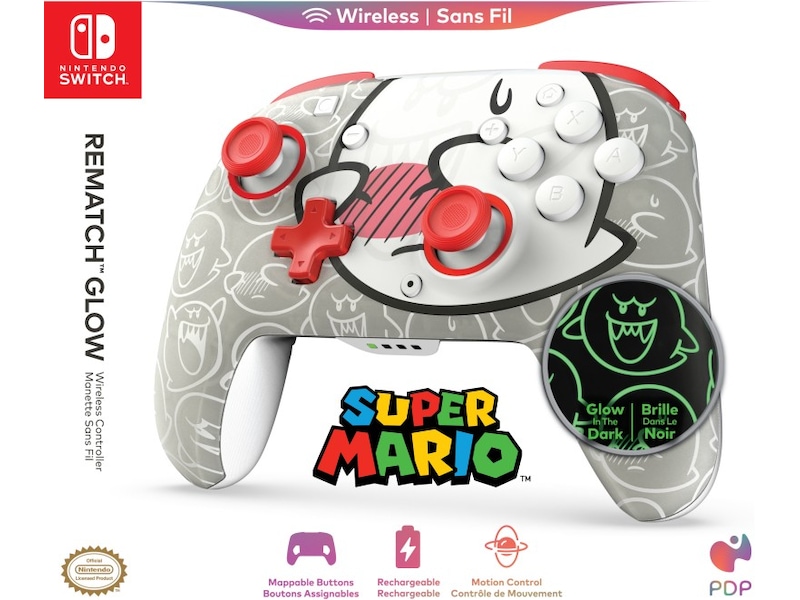 PDP Rematch trådlös handkontroll (boo hoo) Tillbehör till spelkonsoler