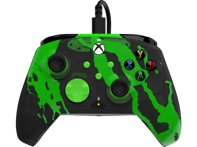 PDP Rematch Glow Wired Controller (jolt green) Tillbehör till spelkonsoler