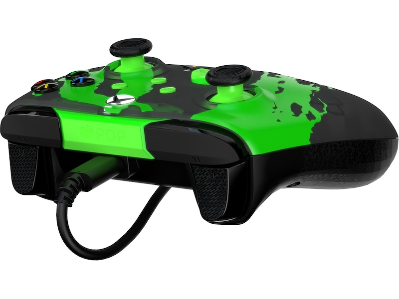 PDP Rematch Glow Wired Controller (jolt green) Tillbehör till spelkonsoler