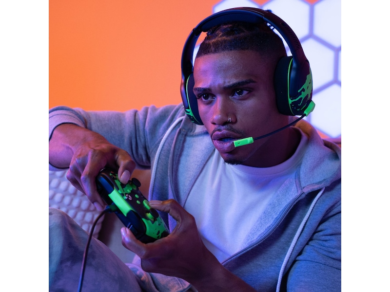 PDP Rematch Glow Wired Controller (jolt green) Tillbehör till spelkonsoler