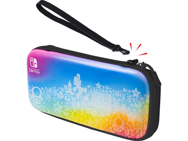 PDP Slim Deluxe Travel Case - Star Spectrum Tillbehör till spelkonsoler