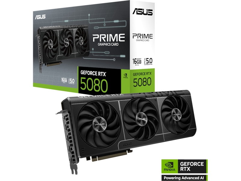ASUS Prime GeForce RTX 5080 Grafikkort