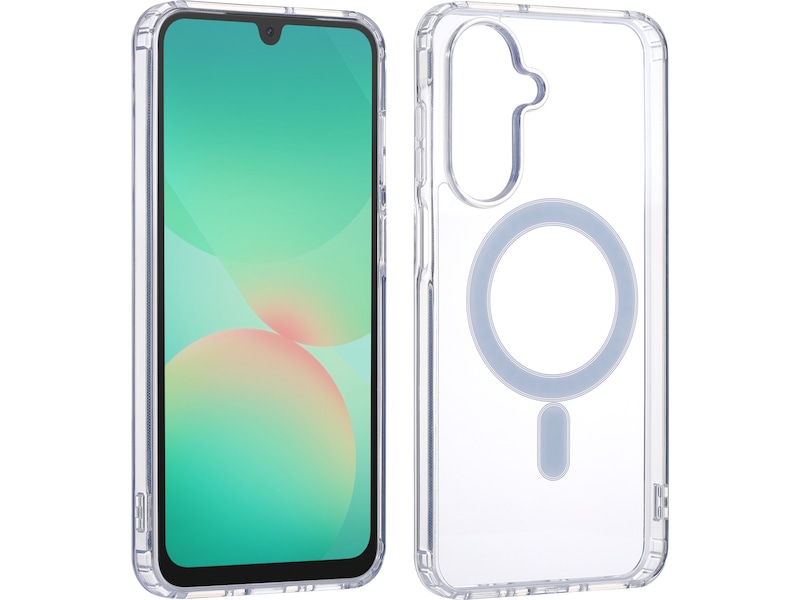 iiglo Galaxy A26 5G Magnetic clear case (transparent) Mobilskal