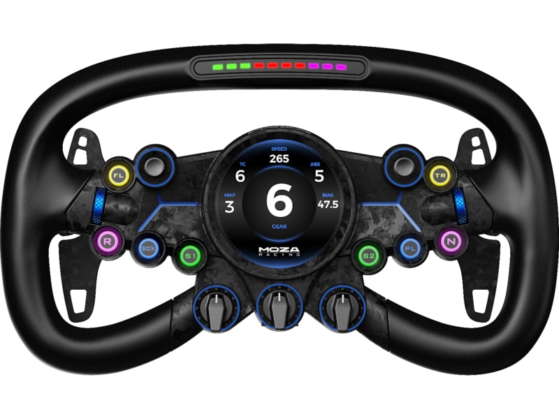 MOZA Vision GS ratt 31cm Ratt och pedaler