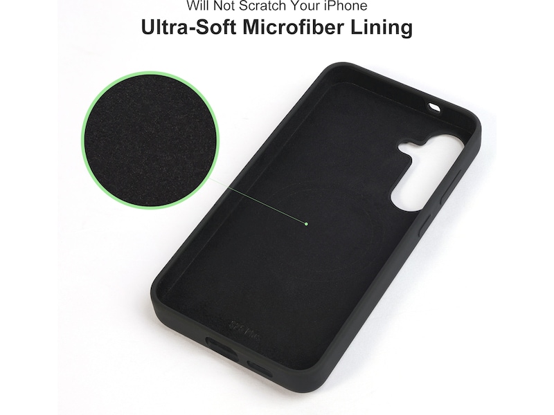 iiglo Galaxy S25+ Magnetic skal (svart) Mobilskal