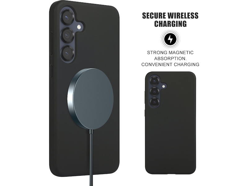 iiglo Galaxy S25+ Magnetic skal (svart) Mobilskal