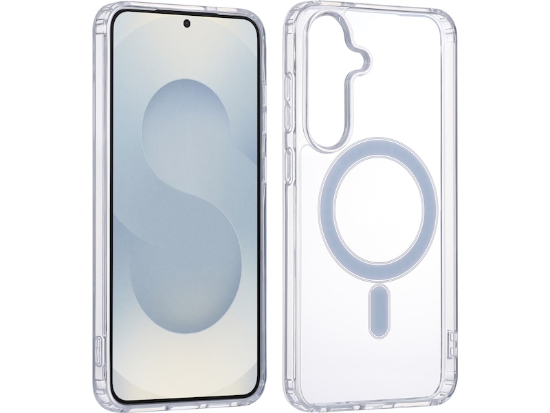 iiglo Galaxy S25+ Magnetic Silikonskal (transparent) Mobilskal