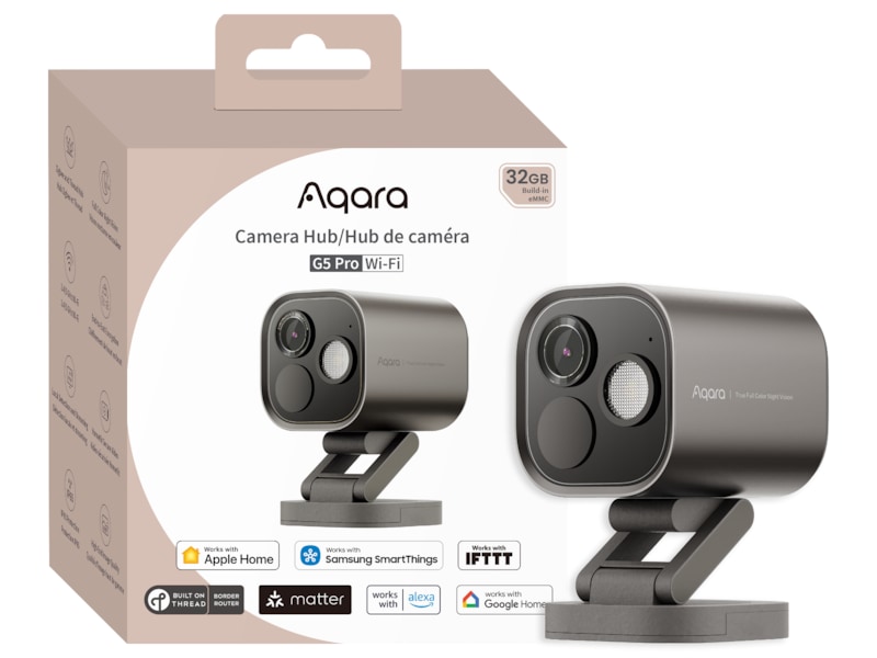 Aqara Camera Hub G5 Pro Wi-Fi (grå) Övervakningskamera