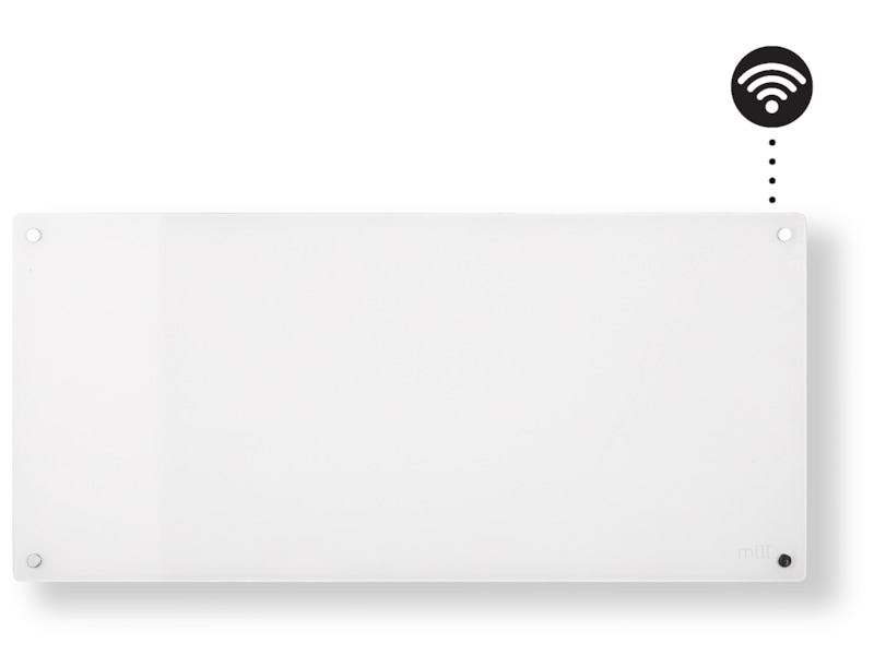 Mill Glass Smart WiFi Gen 4 panelvärmare 1000W Panelelement