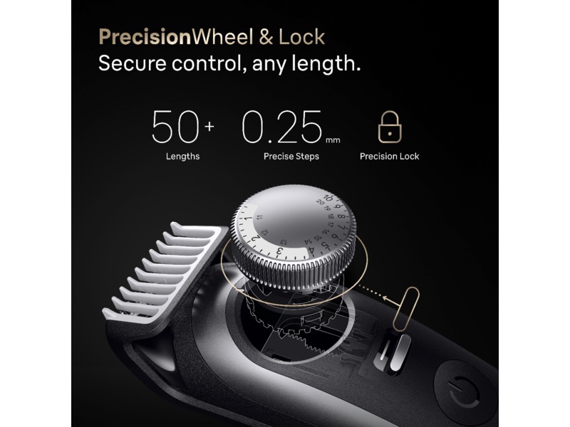 Braun Series 9 skäggtrimmer (krom) Rakapparat