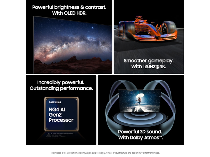 Samsung 65" S85F OLED 4K Smart TV (2025) 60 - 69 tums TV