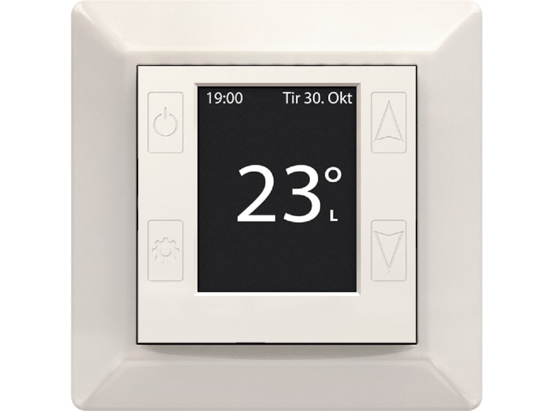 Mill Smart WiFi Golvtermostat (polarvit) Tillbehör till värme