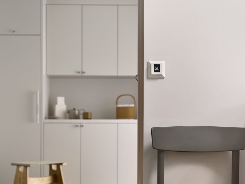 Mill Smart WiFi Golvtermostat (polarvit) Tillbehör till värme