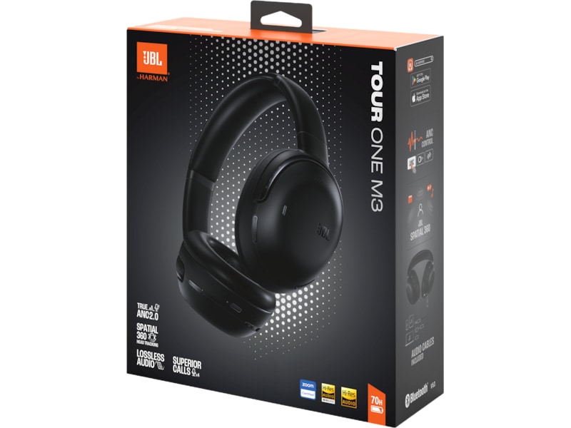 JBL Tour One M3 ANC Trådlösa Hörlurar, Over-ear (svart) Hörlurar