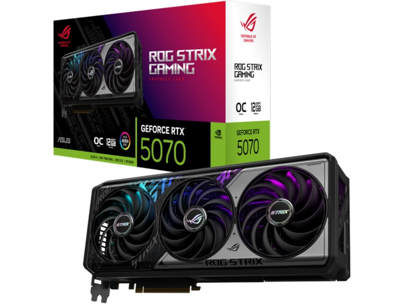 Asus ROG Strix GeForce RTX 5070 OC Grafikkort