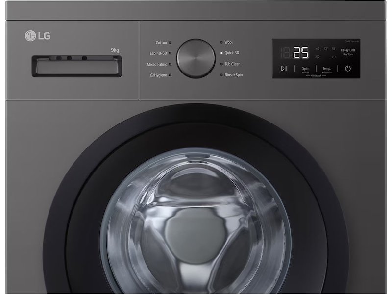 LG F4A1009NDK Tvättmaskin (Dark silver) Tvättmaskin