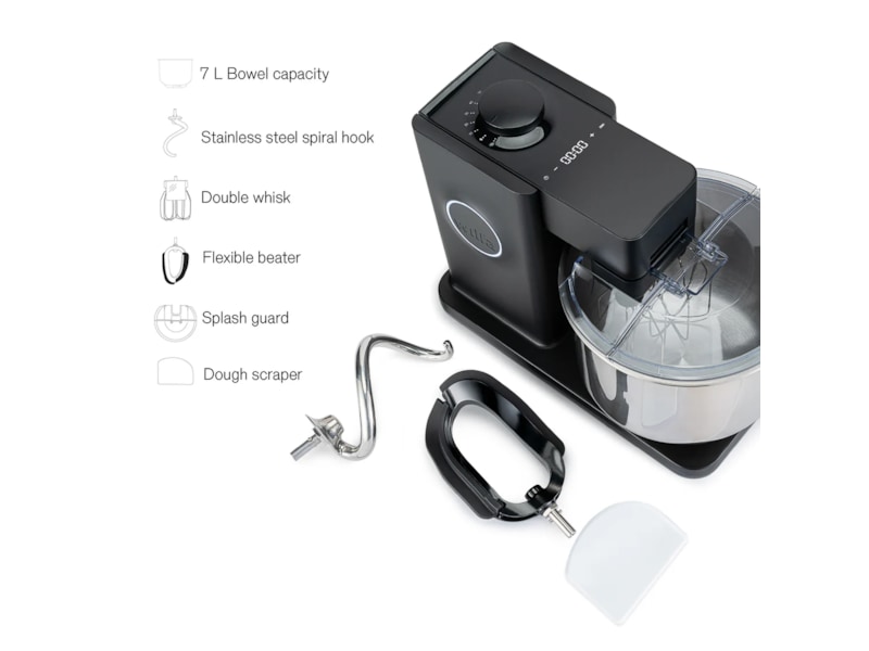 Wilfa Probaker Timermed stålkrok (svart) Köksmaskiner