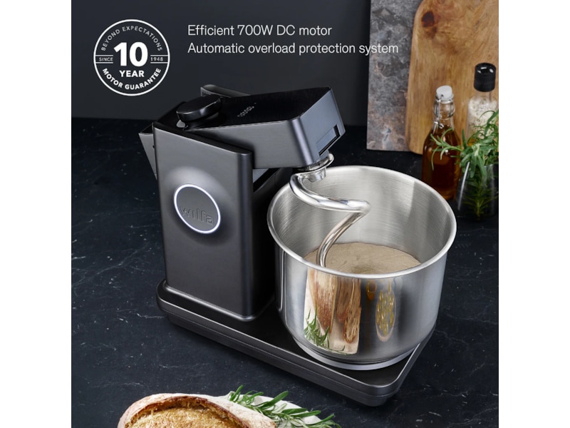 Wilfa Probaker Timermed stålkrok (svart) Köksmaskiner