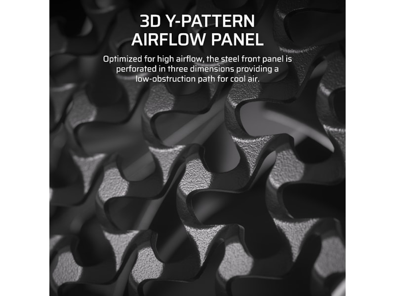 Corsair FRAME 5000D RS ARGB Mid Tower (svart) Midi tower