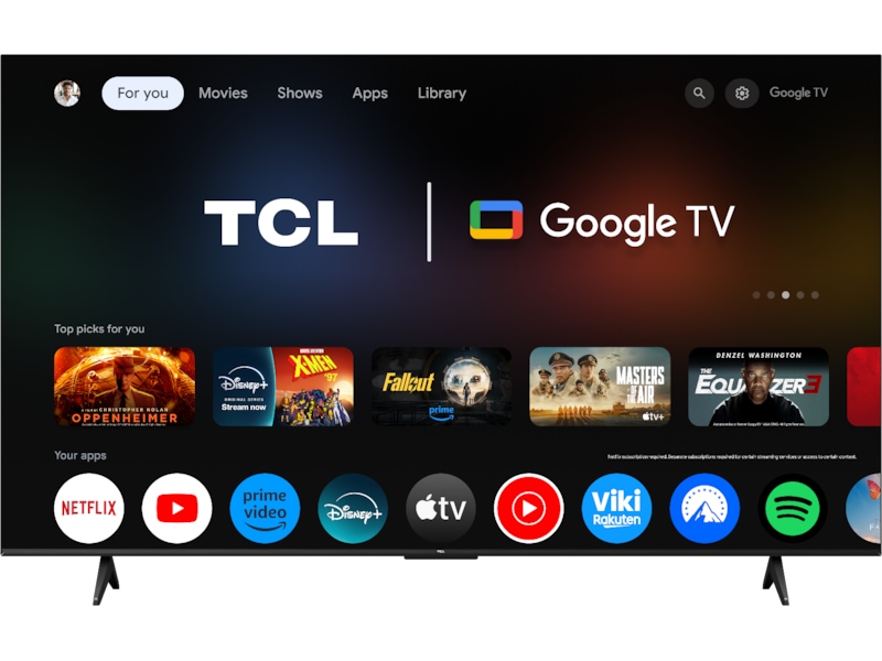 TCL 75" V6C 4K Google TV 70 - 79 tums TV