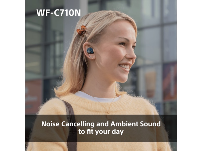 Sony WF-C710N  trådlösa hörlurar, In-ear med mikrofon (blå) In-ear hörlurar