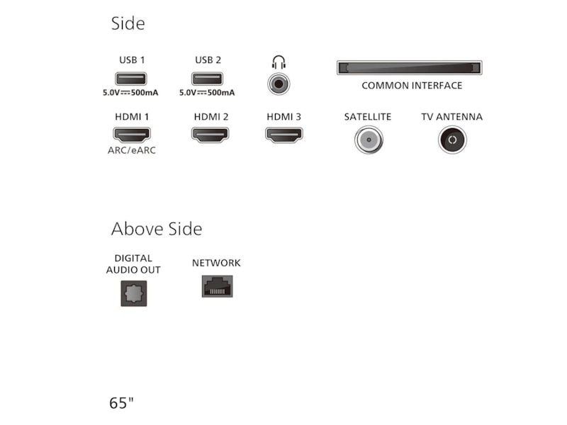 Philips 65" PUS8000/12 4K LED Smart Ambilight TV (2025) 60 - 69 tums TV