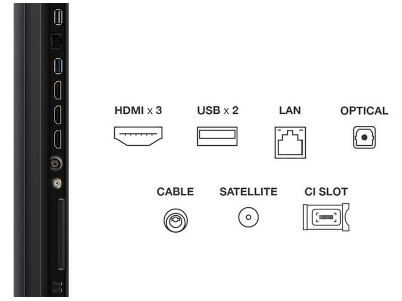 TCL 50" C69KS 4K QD-Mini LED Google TV 50 - 59 tums TV