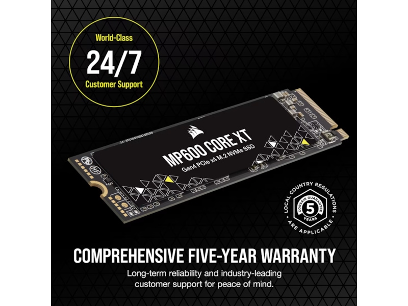 Corsair MP600 CORE XT NVMe PCIe M.2 SSD 2TB SSD M.2