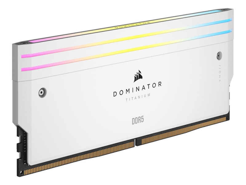 Corsair Dominator Titanium RGB DDR5 6000MHz 64GB (vit) Minne