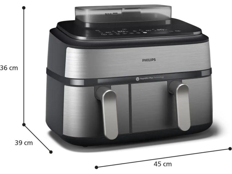 Philips Airfryer 5000 Series Dual Basket Airfryer